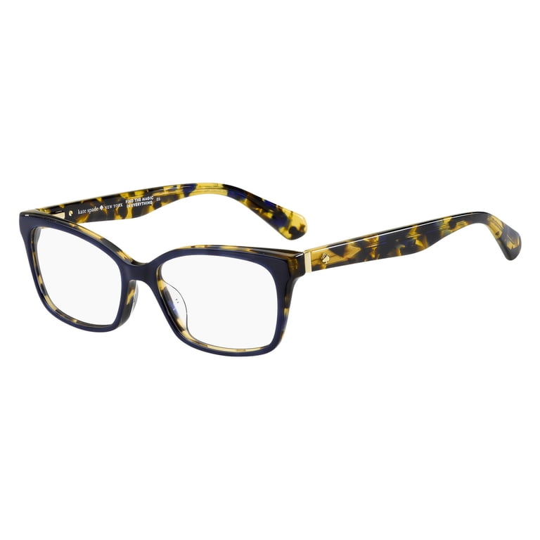 Kate Spade KS Jeri Eyeglasses 0JBW Blue Havana - Walmart.com display picture 3