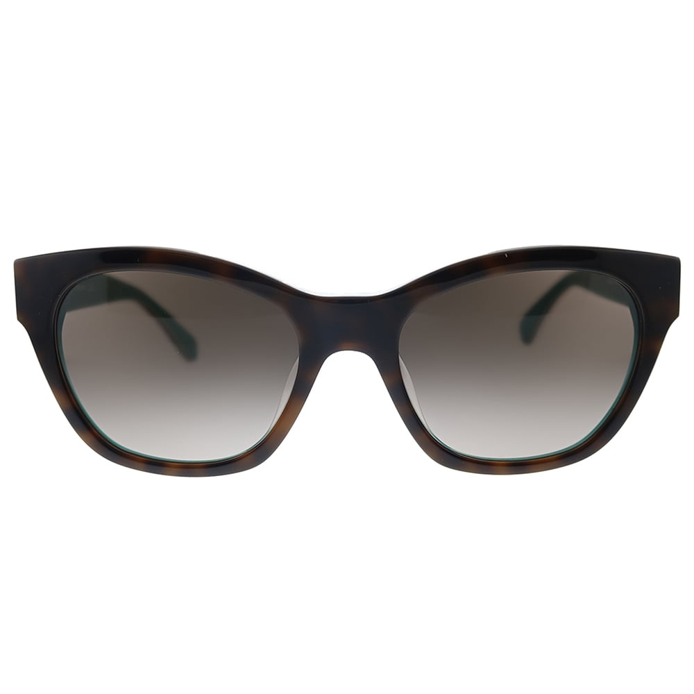 Kate Spade KS Jerri/S Plastic Womens Cat-Eye Sunglasses Havana Blue 50mm Adult