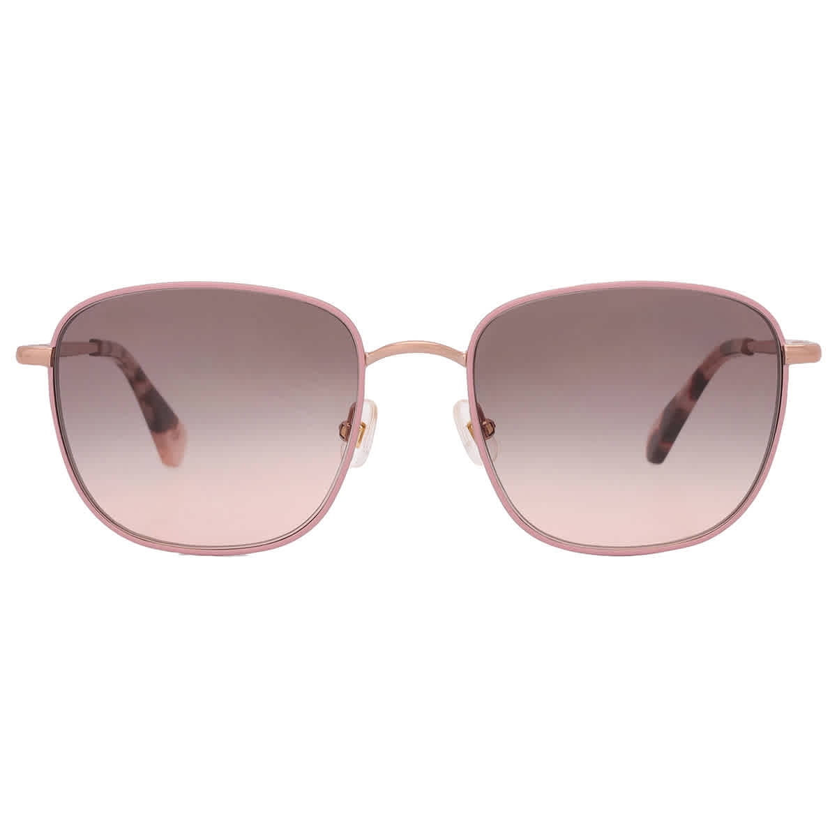 Kate Spade KS Kiyah/S Metal Womens Square Sunglasses Pink 53mm Adult