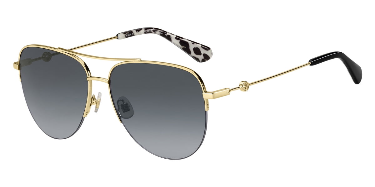 Kate Spade KS Maisie/G/S Metal Womens Aviator Sunglasses Black 60mm Adult