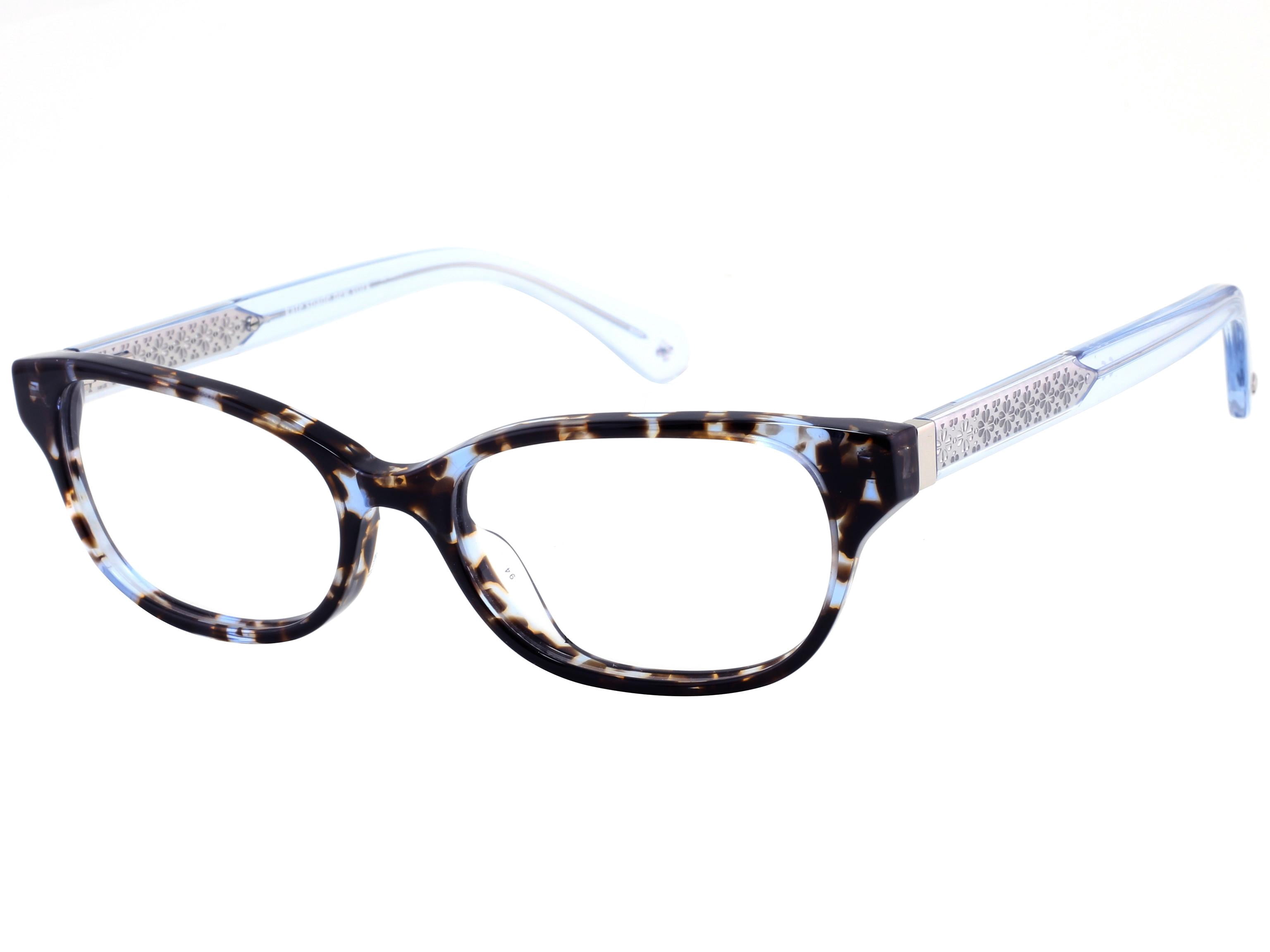 Kate Spade KS Rainey Eyeglasses 0XP8 Blush Havana Blue  display picture 2