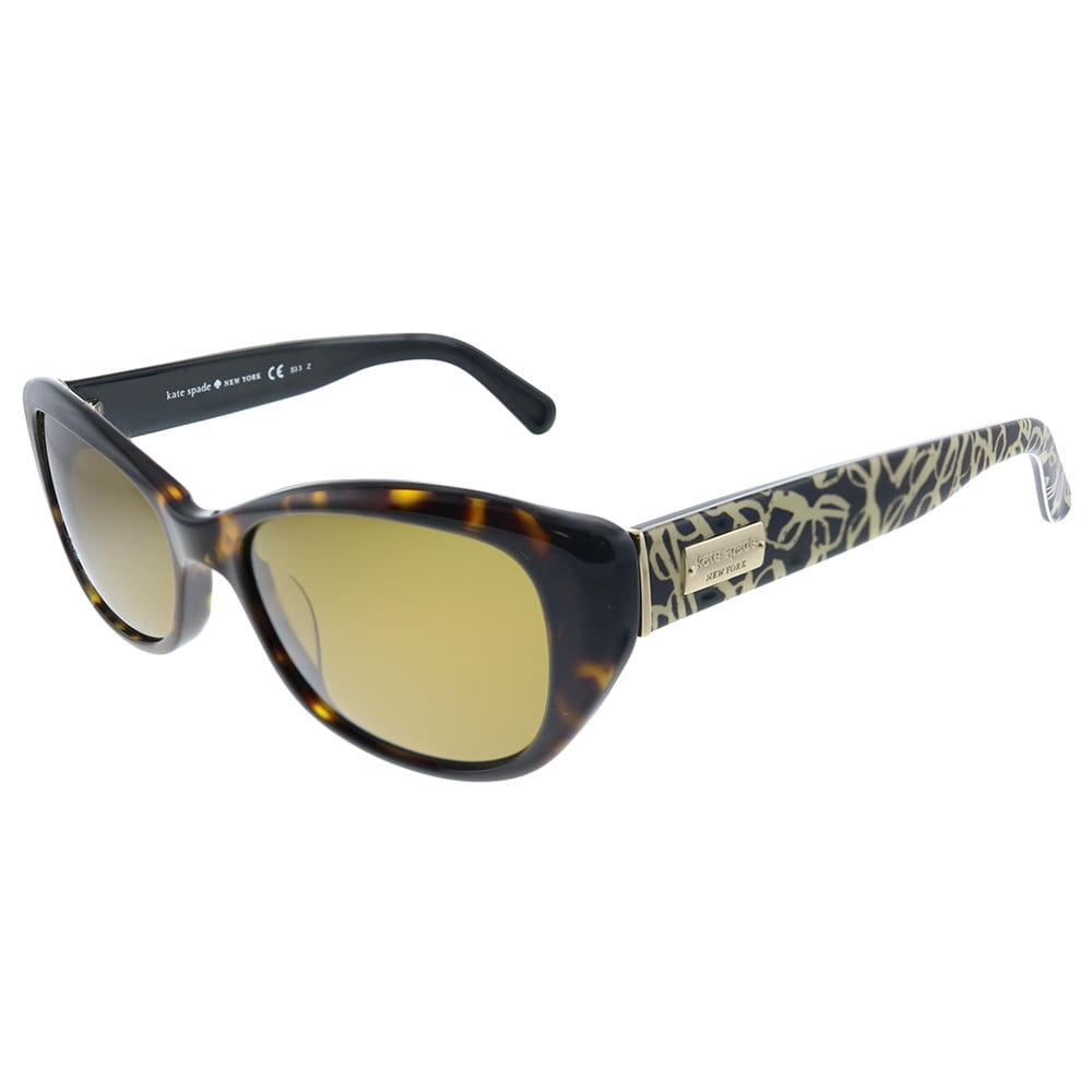 Kate Spade KEARA/P/S Black GLASSES Kate Spade Keara/P/S 086P VW Sunglasses Black Full Rim  main image 2
