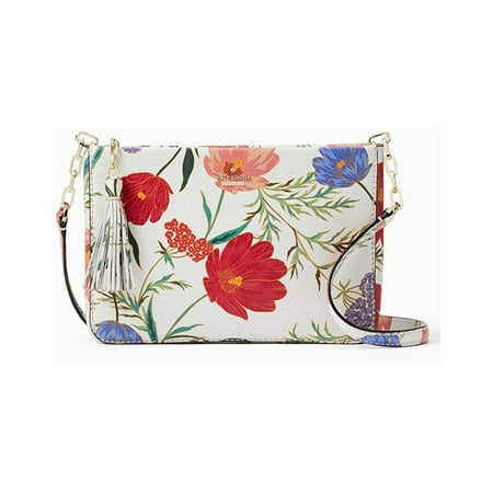 Kate Spade Kingston Drive Blossom Alessa Leather Crossbody Bag PXRU8646 CREAM MULTI
