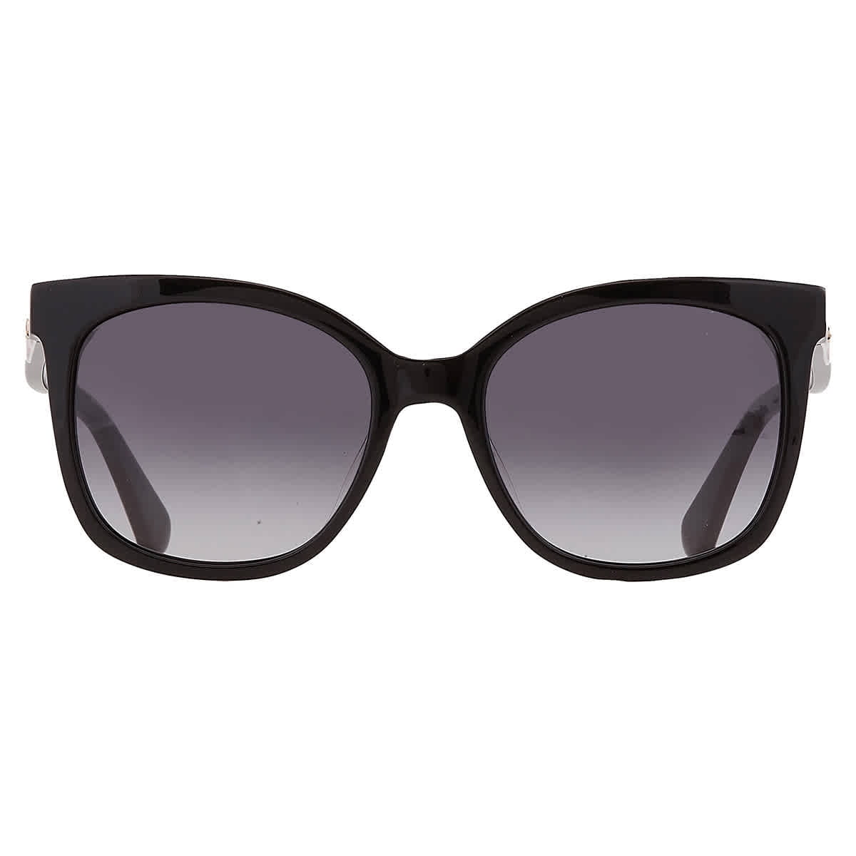 【特価セール】Kate Spade lillian 53mm round サングラス Kate Spade Kiya/S Plastic Womens Cat-Eye Sunglasses Black