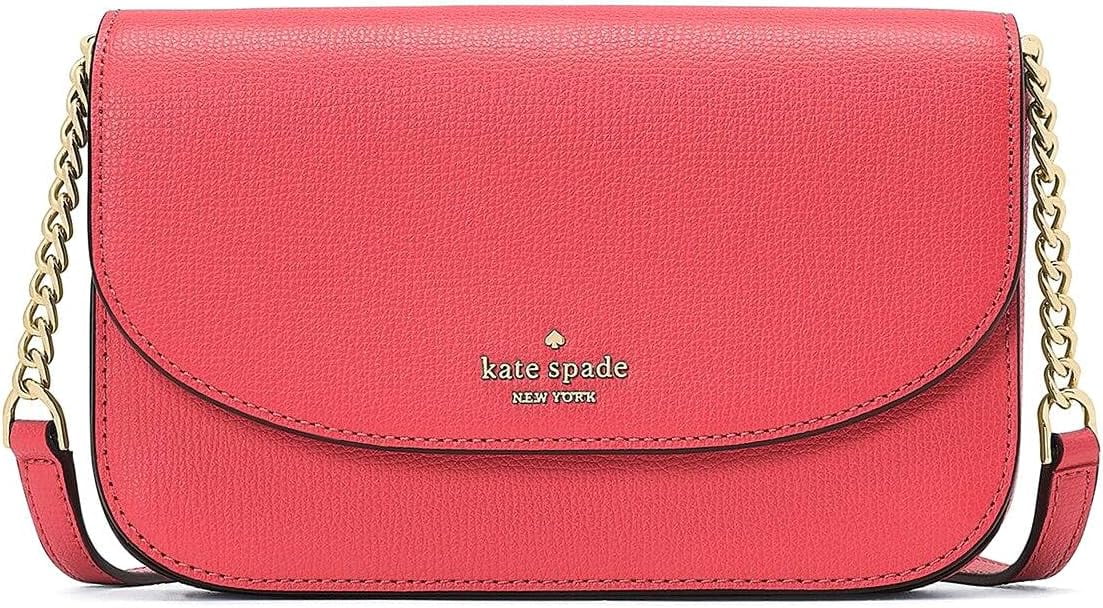 Kate Spade Kristi Leather Crossbody (Pink pepper)