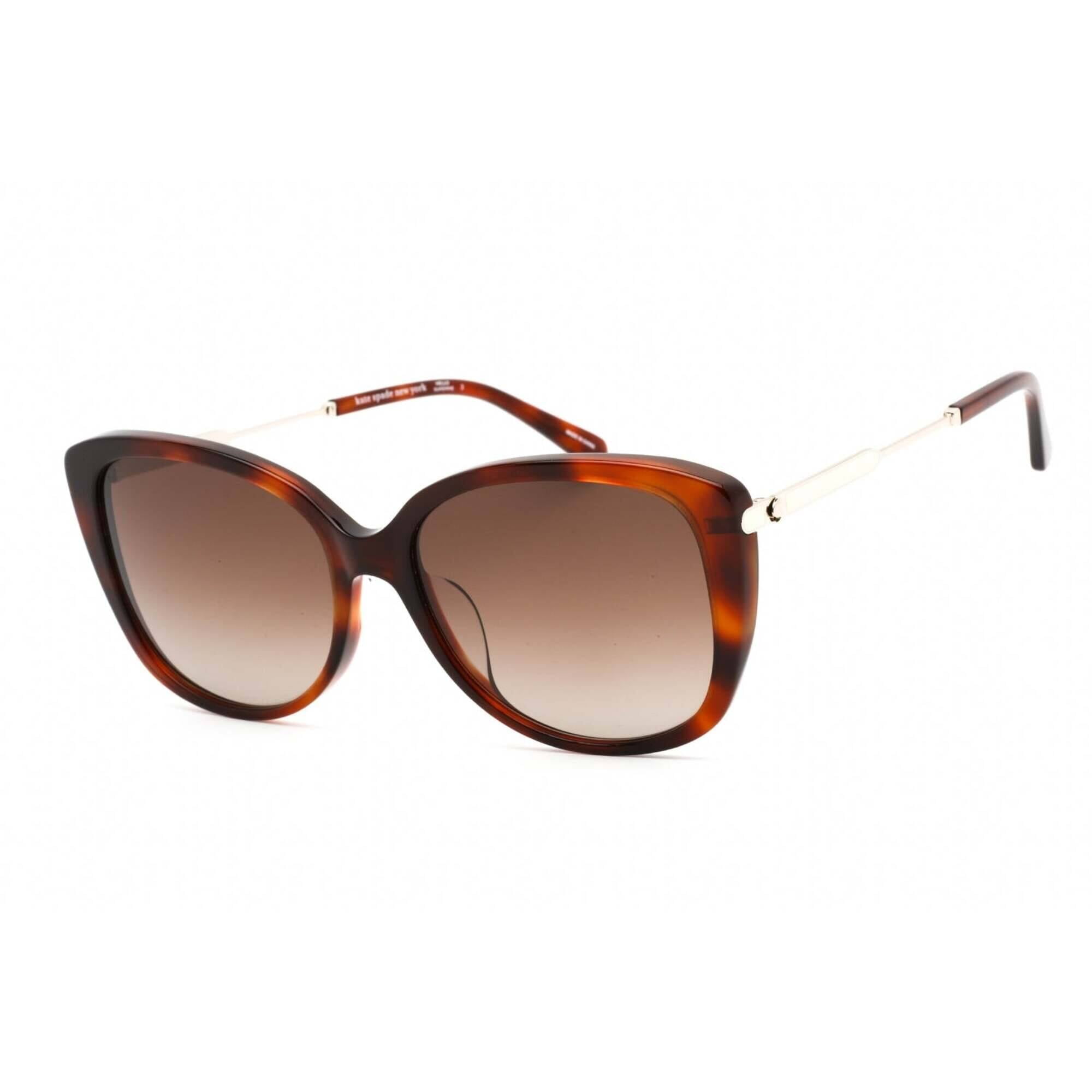Kate Spade LORENE/F/S 0086 Women's Brown Shaded Lenses Sunglasses