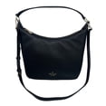 thumbnail image 1 of Kate Spade Leila Shoulder Bag Black Pebbled Leather KB694 $399, 1 of 6