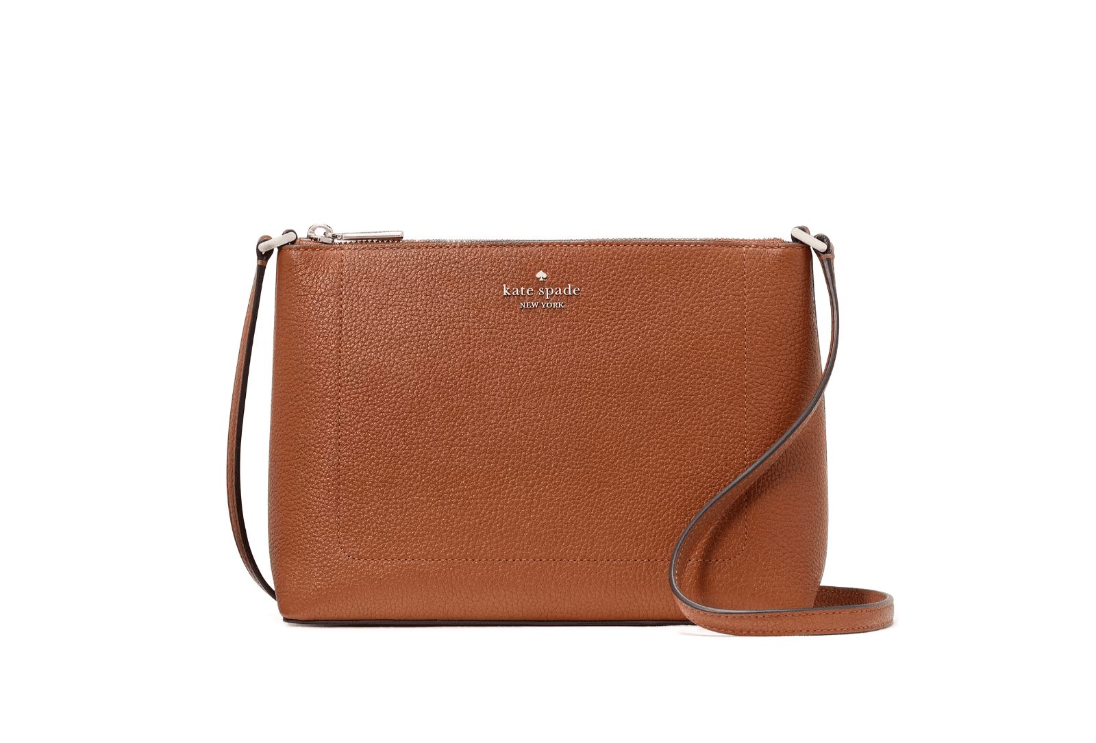 Kate Spade Leila Warm Gingerbread Pebble Leather Crossbody Kate Spade Leila Warm Gingerbread Pebble Leather Crossbody