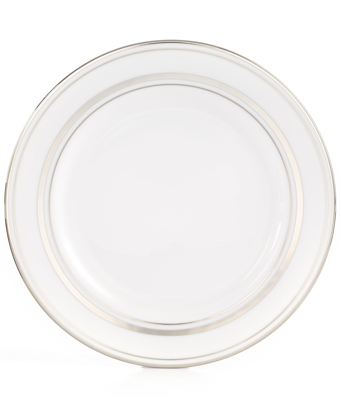Kate Spade Library Lane Platinum Butter Plate