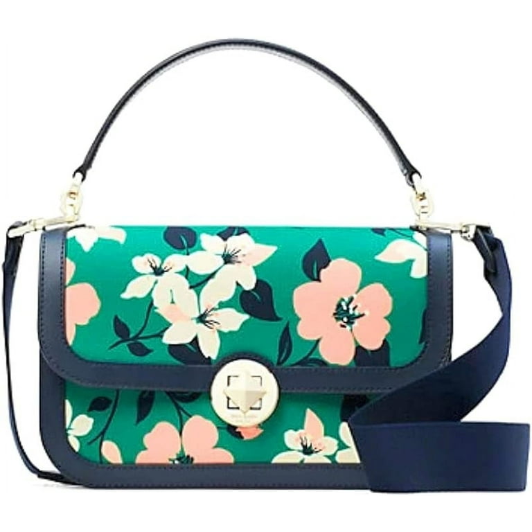 Kate Spade Ella Lily Blooms Small Top Zip Tote Crossbody