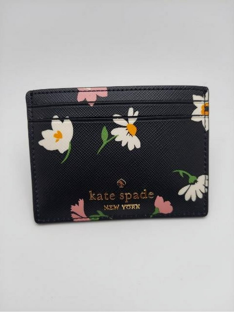 Kate Spade Madison Floral Waltz Small Slim Card Holder - Walmart.com
