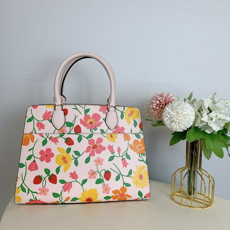 Kate Spade Madison Medium Top Zip Satchel Pink Multi