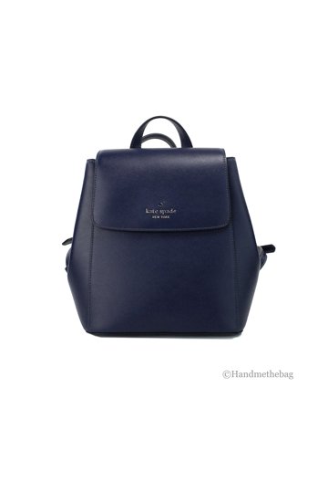kate spade navy saffiano mini backpack New Kate Spade Schuyler Mini Backpack Leather Smoky Blue | eBay main image 3