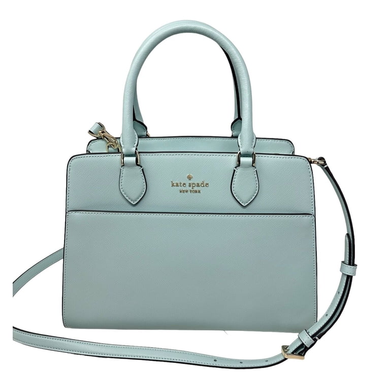 Kate Spade Madison Saffiano Leather Medium TopZip Blue Glow 