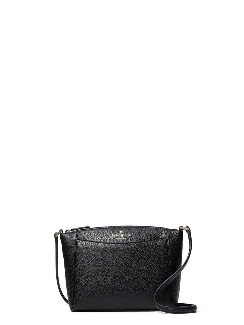 Kate Spade Monica Leather Crossbody Black - Walmart.com