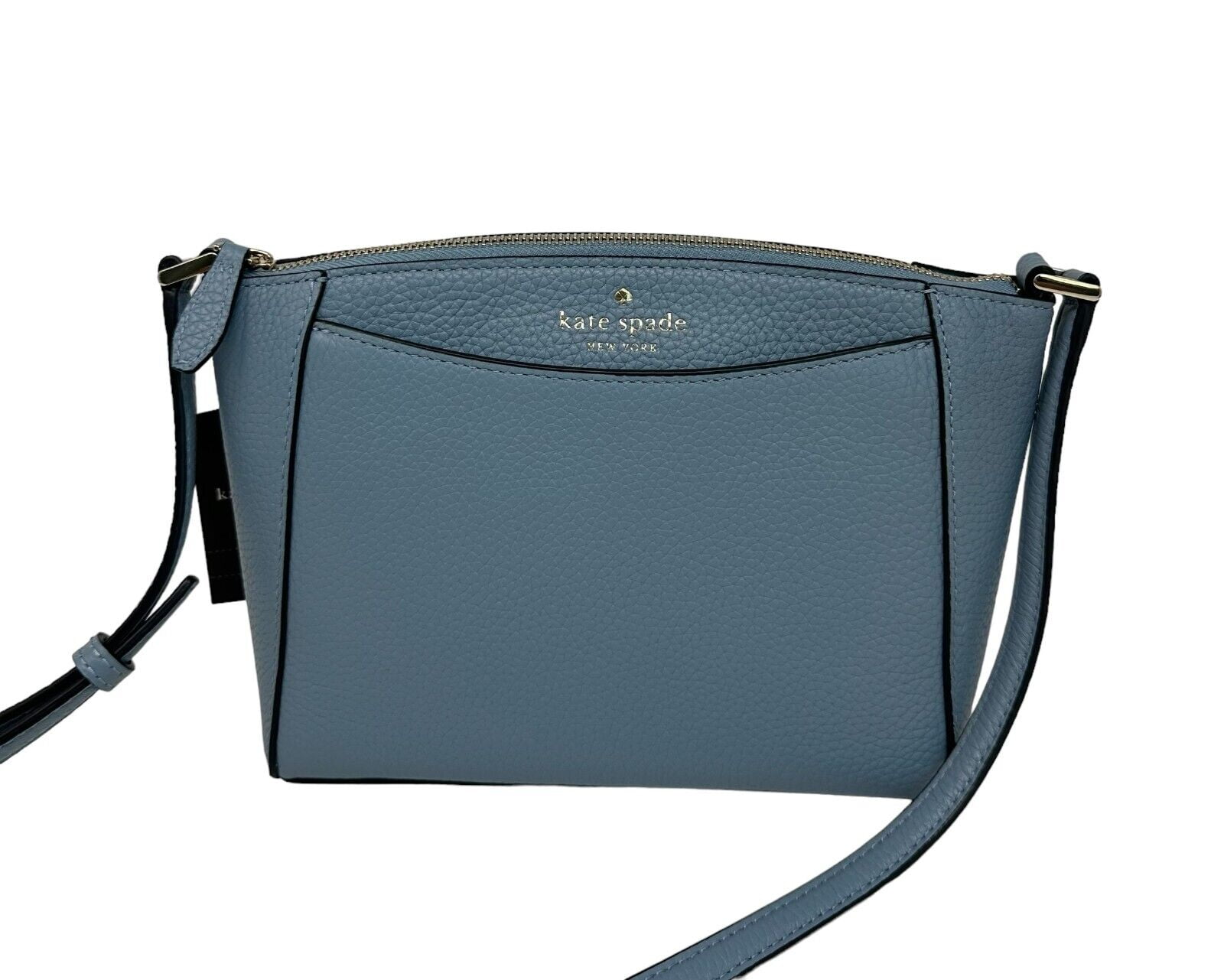 nekkoバッグ　bright 直筆サイン入 Kate Spade Monica Pebbled Leather Crossbody Bag Purse