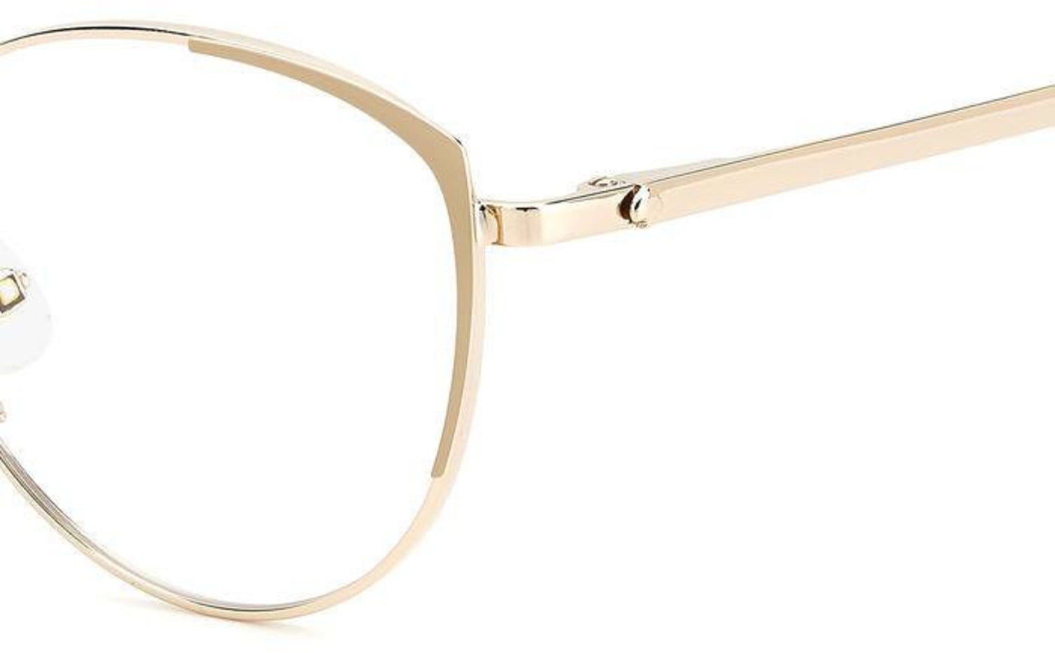 Kate Spade NOEL/G 0J5G 00 Women's Gold Metal Frame Eyeglasses