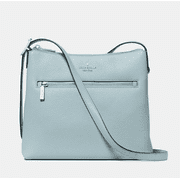 Kate Spade New York 454 Large Swingpack Buckle Crossbody Bag KM715   Pebbled Leather Designer Purse with Zip Closure & Adjustable Strap, Fits Large iPad