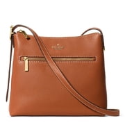 Kate Spade New York 454 Large Swingpack Buckle Crossbody Bag KM716   Pebbled Leather Designer Purse with Zip Closure & Adjustable Strap, Fits Large iPad