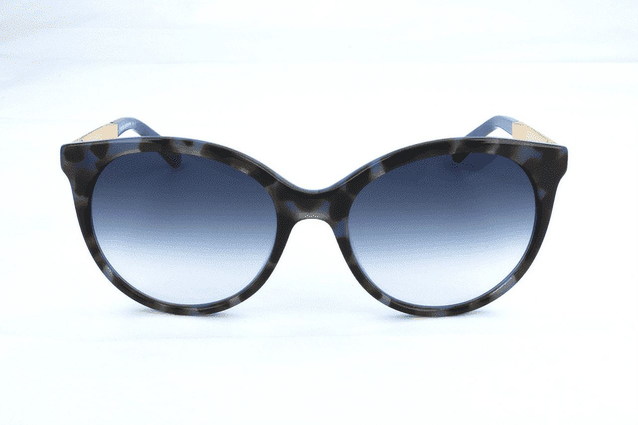 Kate Spade New York Amaya Large Round Acetate Sunglasses, Blue Havana