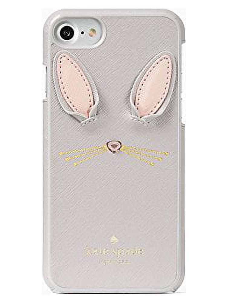 kate spade NEW YORK - ラスト1個 Kate spade♠︎iPhone 7 case Bunny Kate Spade New York 'Bunny Applique' Leather Snap Case For