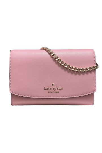Leather crossbody bag Kate Spade Pink in Leather - 41323893 Kate Spade Pink Crossbody Bag & Card Holder Live Listing As Is display picture 1
