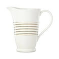 thumbnail image 1 of Kate Spade New York Charles Lane™ Gold-Tone Stripe Accents Pitcher, 1 of 1