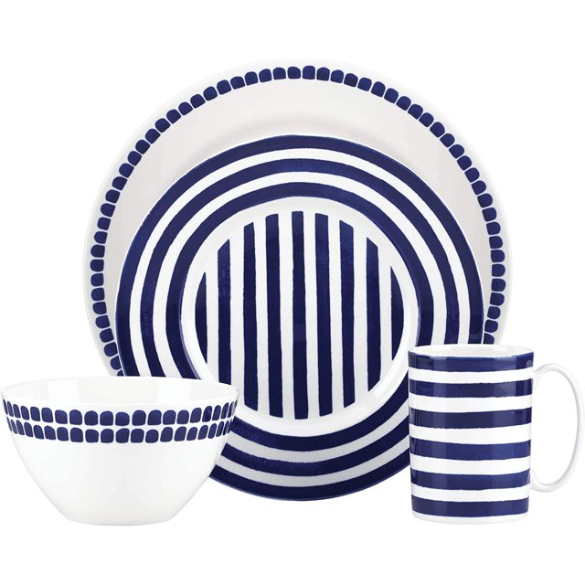 Kate Spade New York Charlotte Street North 4piece Set, 5.5 LB, Blue