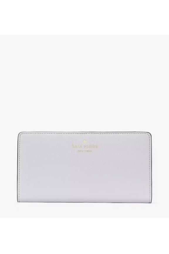 Dana Large Slim Bifold Wallet In Violet Spritz