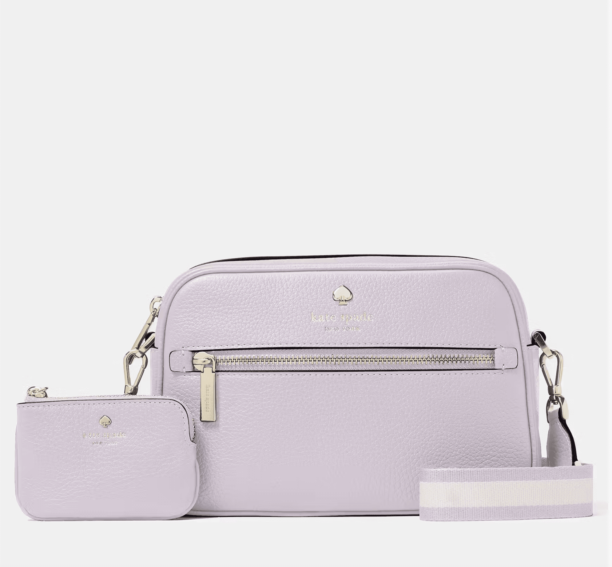 Kate Spade New York Emma Camera Bag Crossbody – Pebbled Leather
