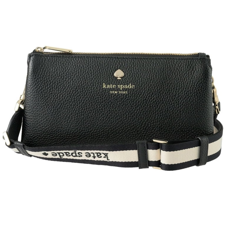 Kate Spade New York Emma Mini Zip Phone Crossbody Bag (Black