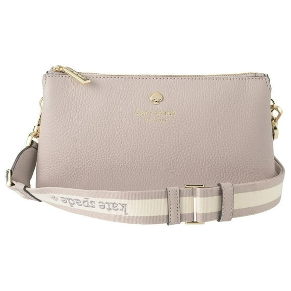 Kate Spade New York Emma Mini Zip Phone Crossbody Bag (Cozy Grey)