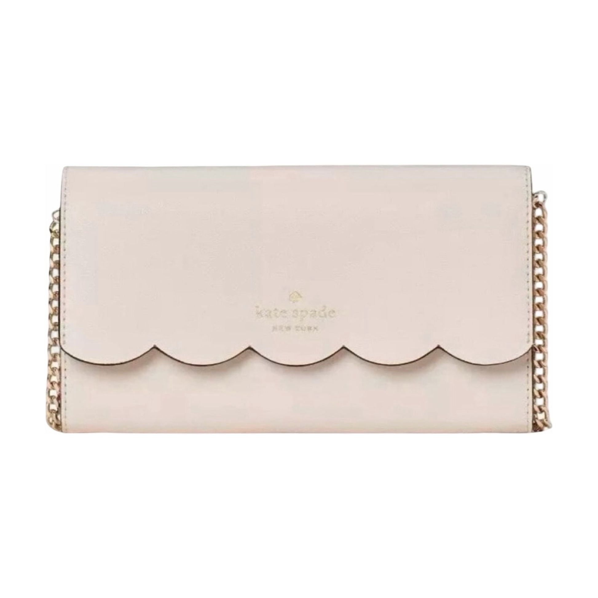 Kate Spade New York Women’s Gemma Smooth Leather Wallet on a Chain Crossbody Bag