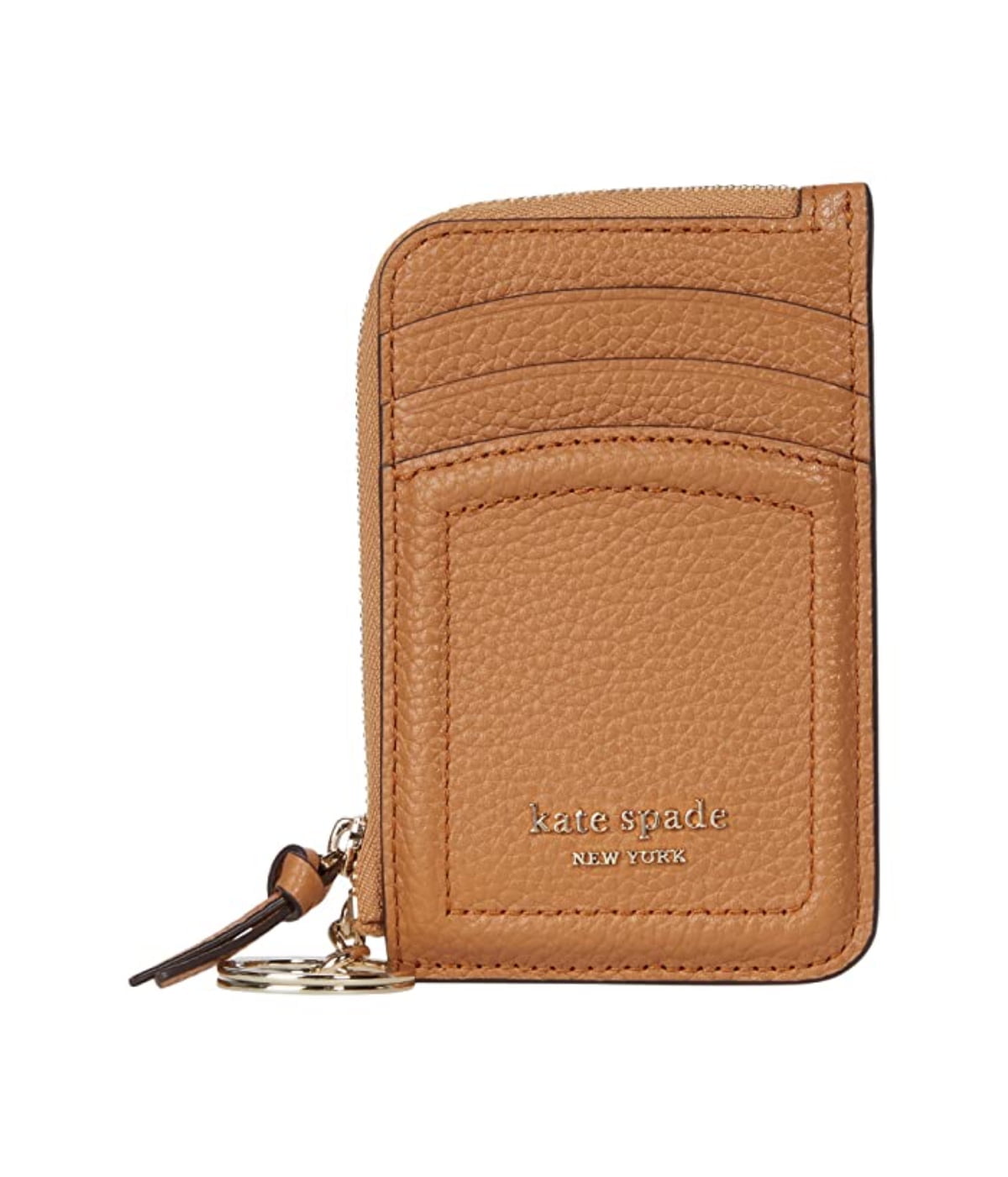 小物 kate spade new york Kate Spade Small Black Knott Zip Cardholder | eBay