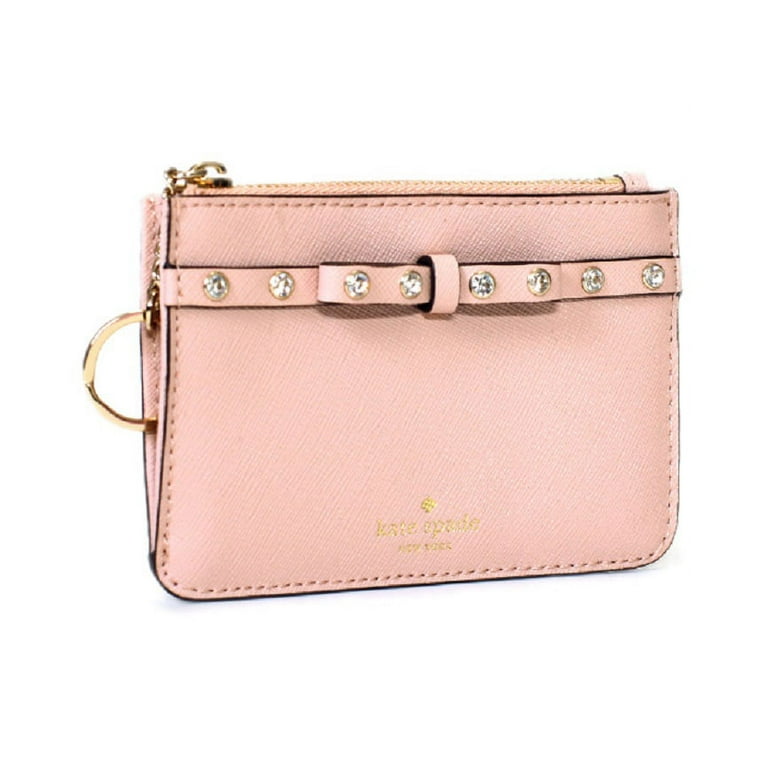 Kate Spade New York Laurel Way Jeweled Bitsy Card Case Wallet Warmvellum Walmart