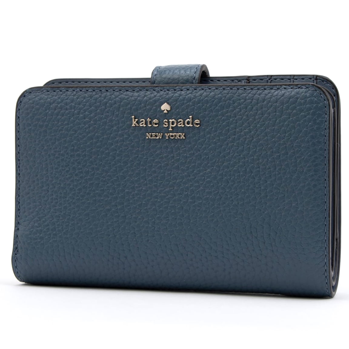 Kate Spade New York Lena Pebbled Leather Medium Bifold Wallet