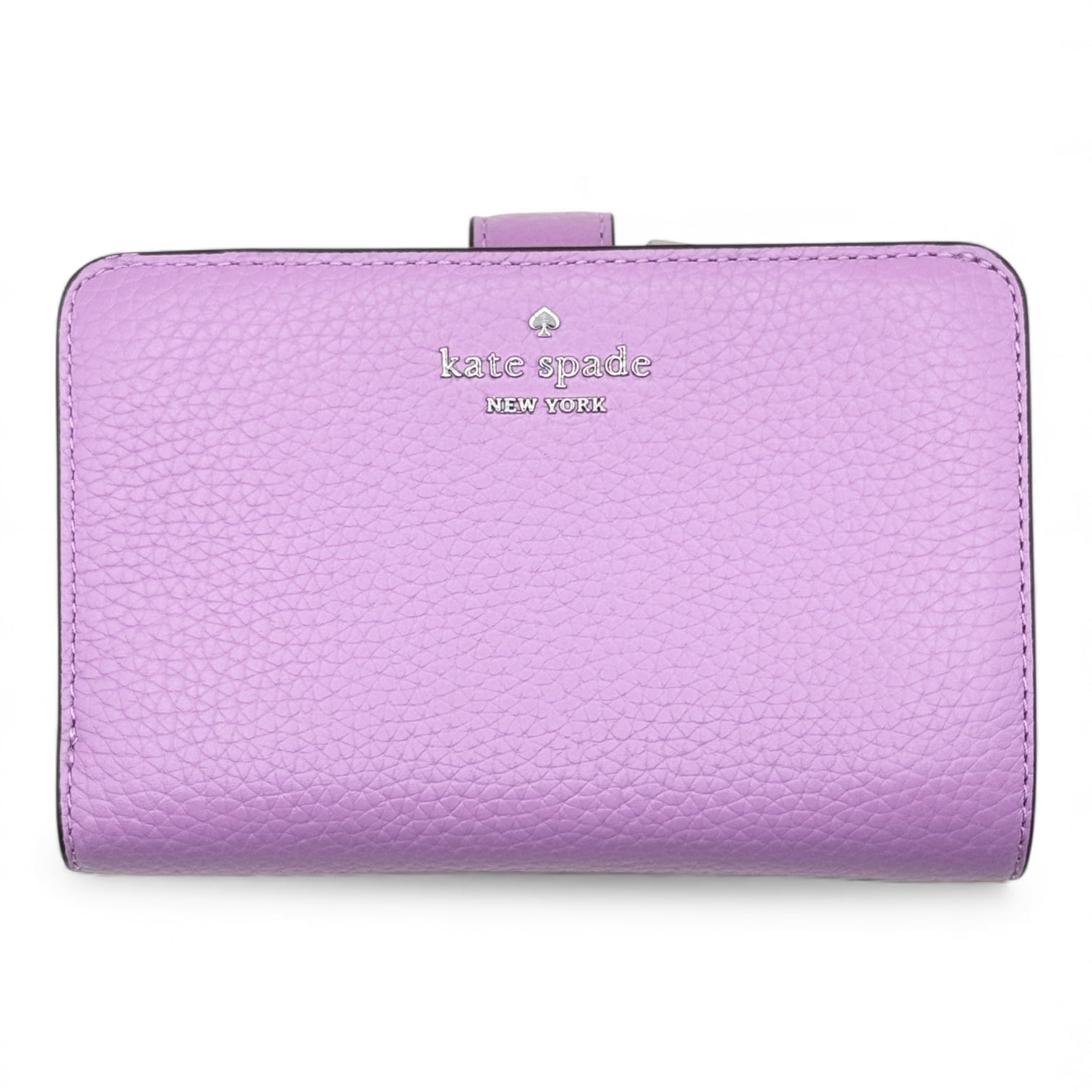 Kate Spade New York Lena Pebbled Leather Medium Bifold Wallet