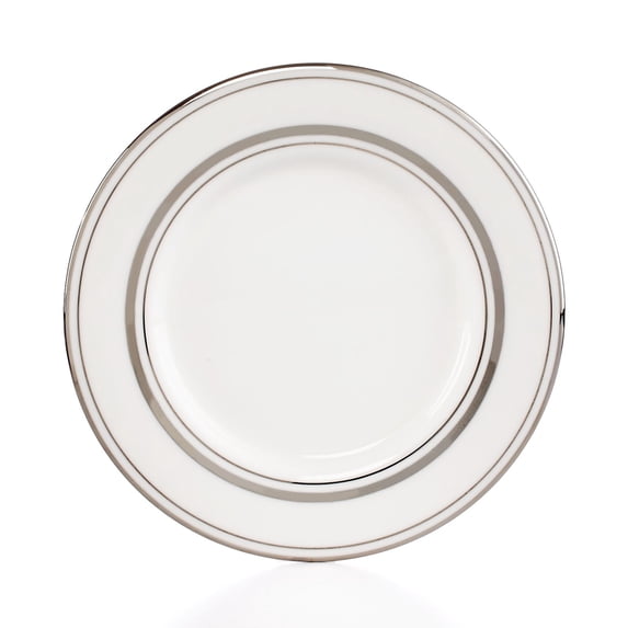 Kate Spade New York Library Lane 5.75" Platinum Saucer