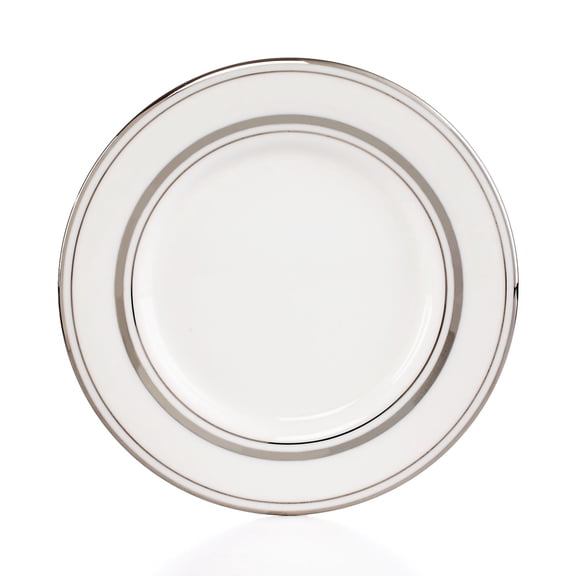 Kate Spade New York Library Lane 5.75" Platinum Saucer