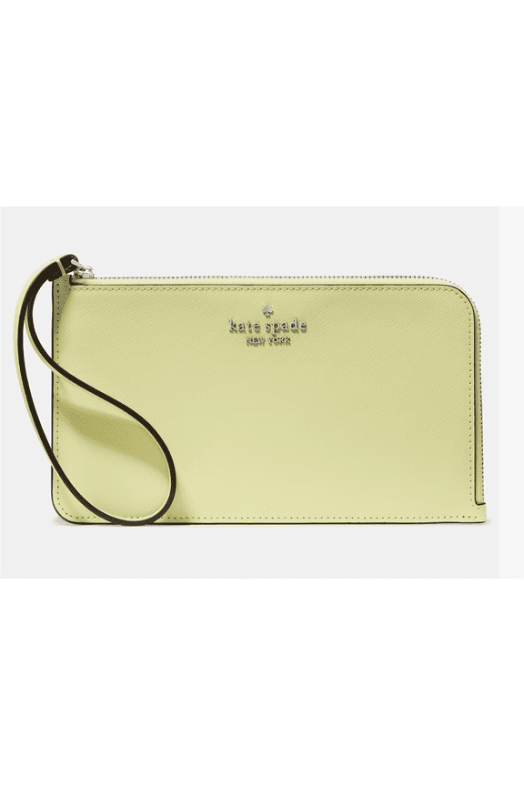 Lucy Medium L-Zip Wristlet, Saffiano Leather, KD546