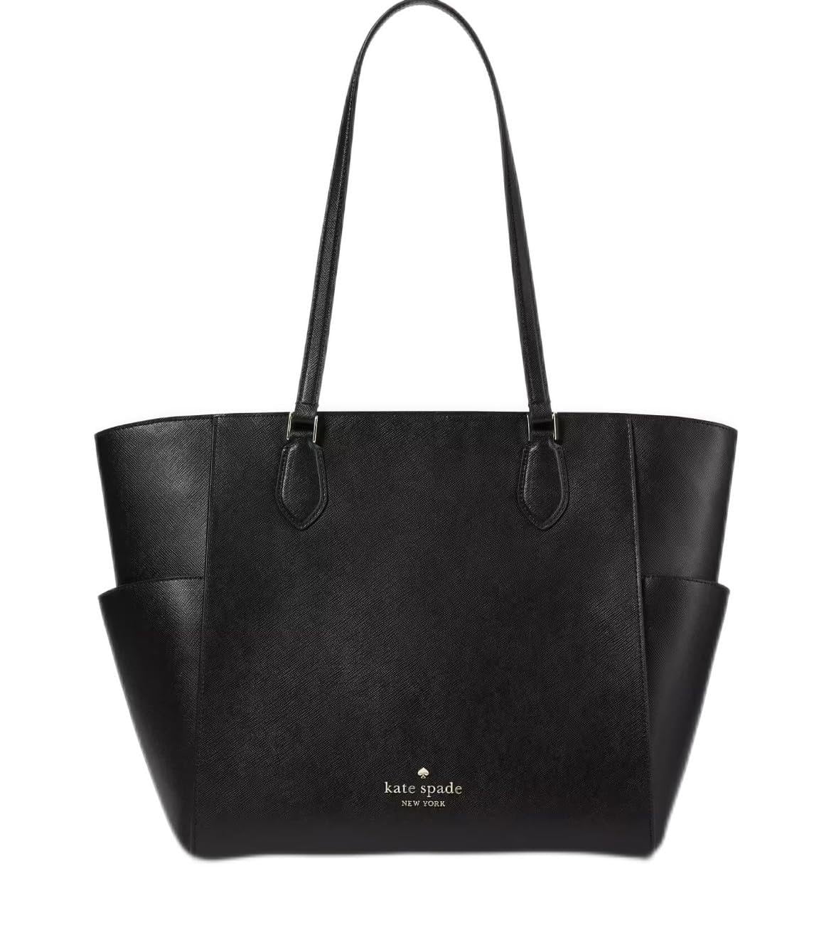 Kate Spade New York Madison Laptop Tote Shoulder Bag In Black