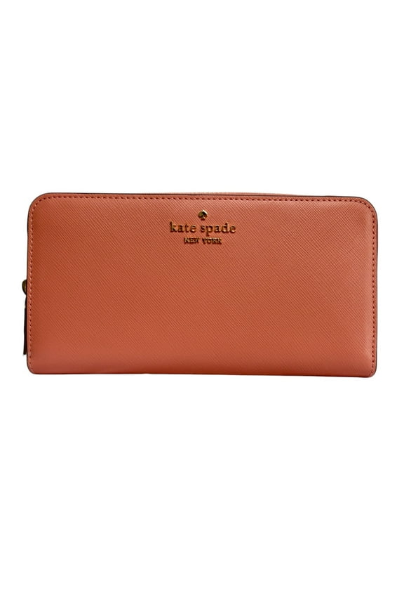 Madison Large Continental Wallet (Terracotta)