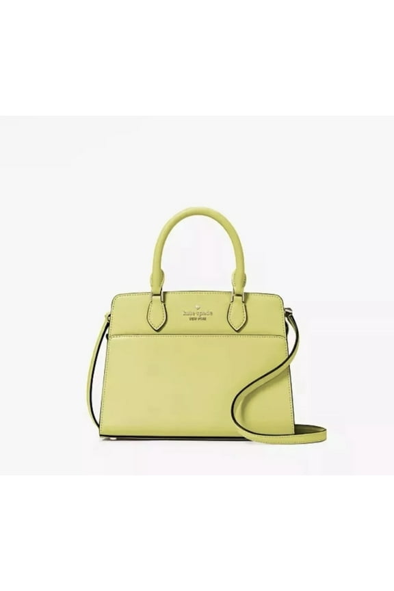 Madison Small Satchel Handbag Crossbody, Lime Slice