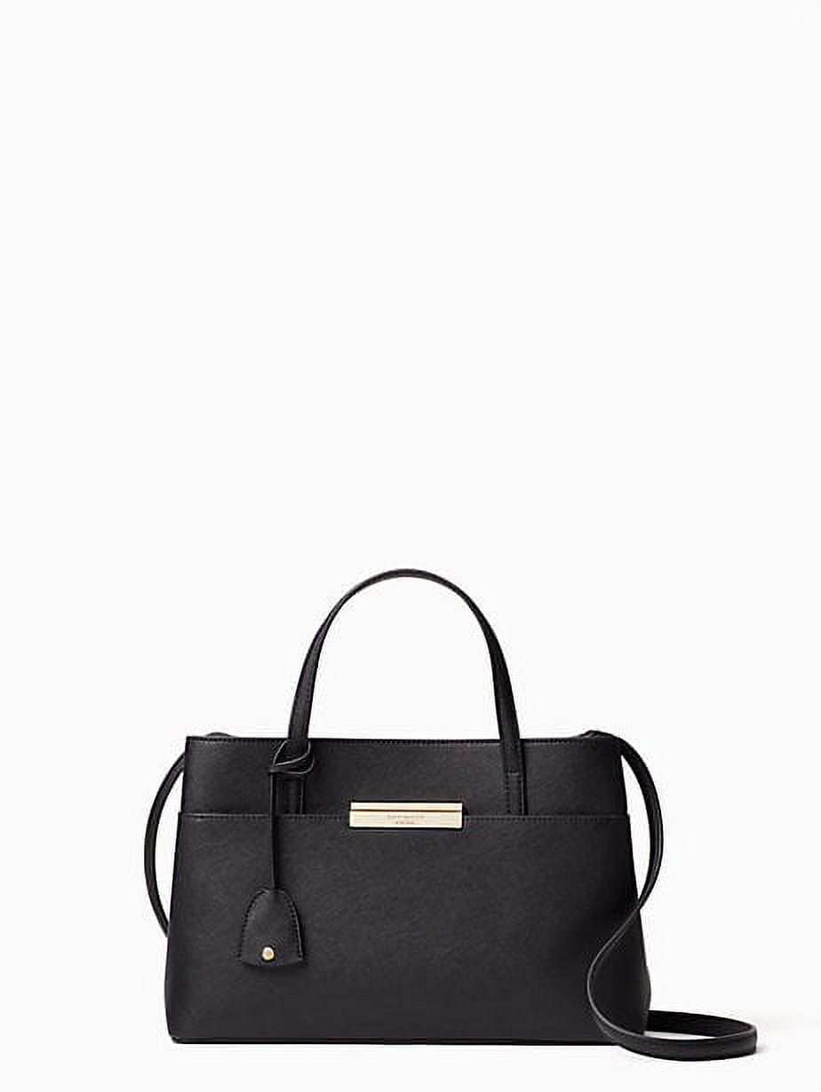 Kate Spade New York Maiden Way Saffiano Zuri Purse for Women - Black