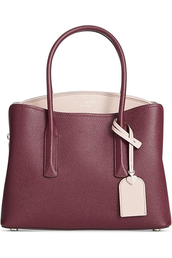 Margaux Medium Satchel, Cherrywood Multi