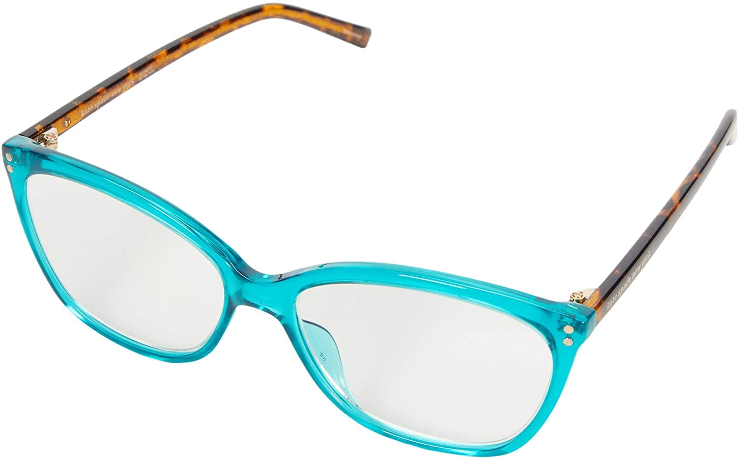 Kate Spade New York Milena Blue Light Reading Glasses Teal/Demo Lens