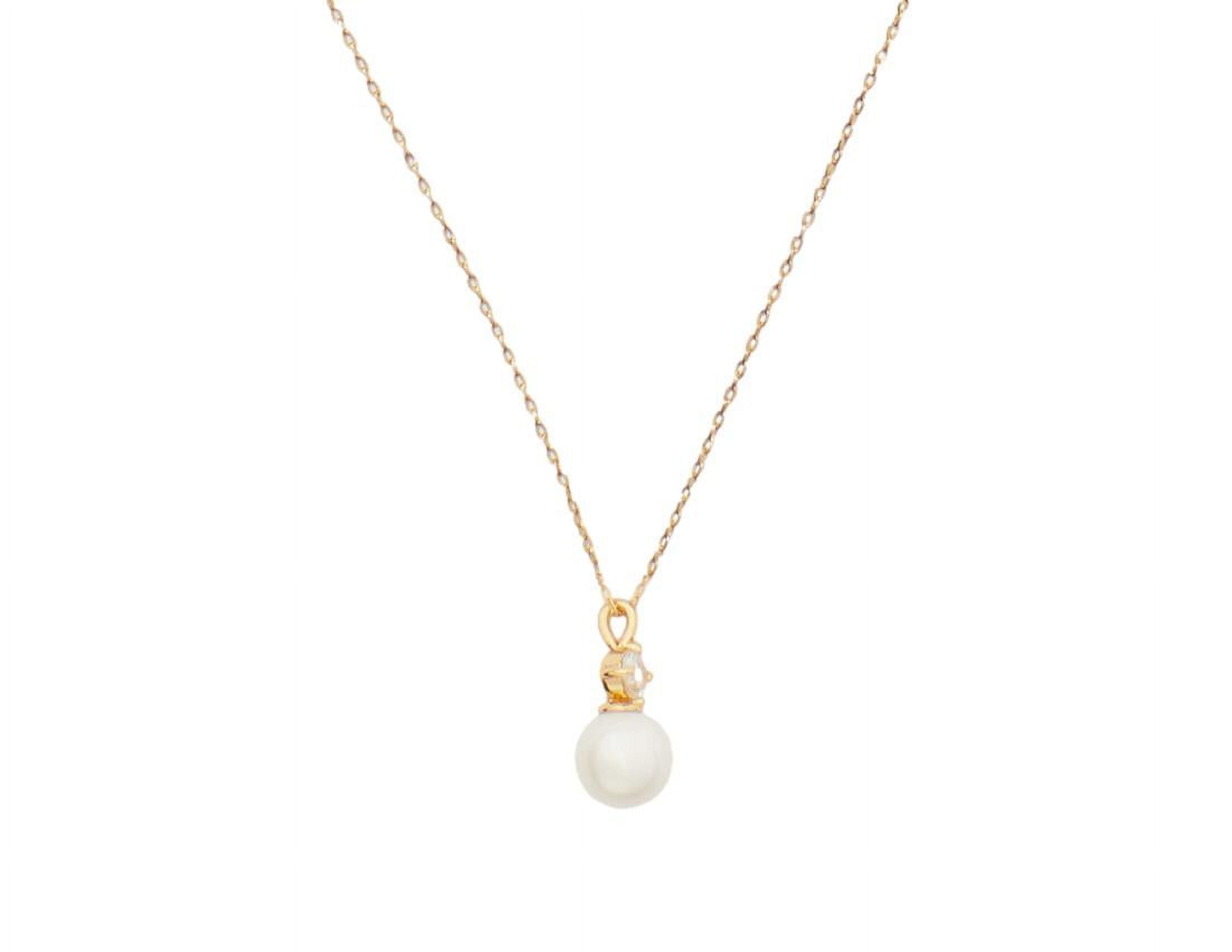 【おしゃれ】 KATE SPADE pearls pearls pendant ネックレス Kate Spade New York Pearls of Wisdom Mini Pendant Gold Cream