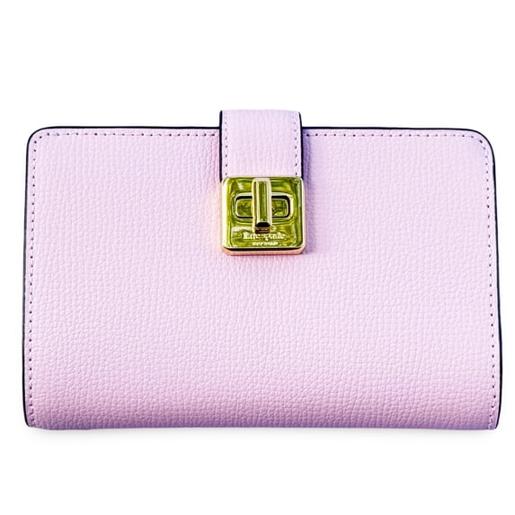 Kate Spade New York Women's Phoebe Refined Grain Leather Medium Wallet (Pink Horizon)