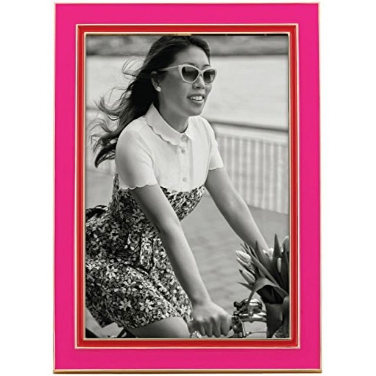 Kate Spade New York Portland Place Frame, Pink/Red, 4" x 6"