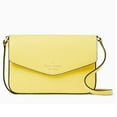 thumbnail image 1 of Kate Spade New York Sadie Envelope Saffiano Leather Crossbody Bag (Yuzu Jam), 1 of 3